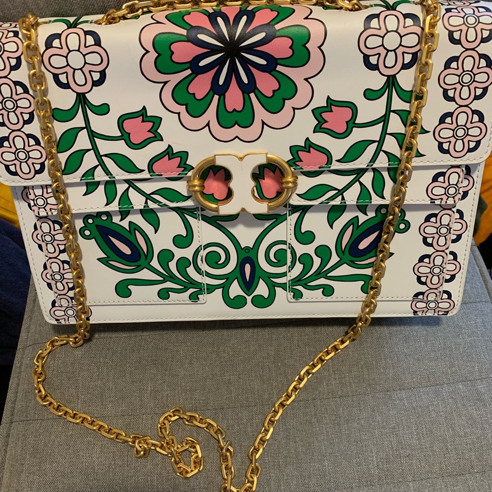 Tory Burch Floral Purse